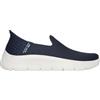 Skechers Women's Hands Free Slip-ins Go Walk Flex-Relish, Scarpe da Ginnastica Donna, Navy Textile/Trim, 35.5 EU Larga