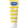 Mustela Latte Solare Spf 50, Viso, Corpo, Con Perseose di Avocado, Neonati, Bambini, Tutta la Famiglia, Adatto in Gravidanza - Protezione Molto Alta dai Raggi UVB e UVA (40ml)