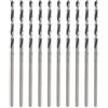Yunseity Punte da Trapano HSS da 10 Pezzi 1.6mm, Punte da Trapano con Codolo Cilindrico Elicoidale Punte da Trapano per Gioielli, Trapano a Mano per Gioielli Perline di Perle Strumenti di Perforazione