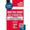 La Tribuna Quattro codici. Civile e di procedura civile, penale e di procedura penale. Con App Tribunacodici