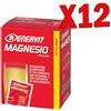 ENERVIT Kit Risparmio 12 Scatole di Enervit Sport Magnesio+Potassio da 10 Buste da 15 grammi gusto Limone