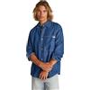 Calvin Klein Uomo Giacca in Jeans Linear Denim Regular Fit, Blu (Denim Medium), L
