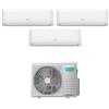 Hisense - Climatizzatore Inverter Hisense Hi Comfort Wi-fi Trial Split 7000+12000+18000 Btu 4AMW81U4RJC R-32 A++