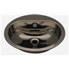 InoxLaser Sanitari LX1240 Lavabo circolare con foro rubinetto in acciaio inox
