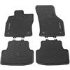 Volkswagen 5H106150082V Tappetini in Gomma Premium per Tutte Le Stagioni, 4 Pezzi, con Scritta Golf, Non Adatti per Mild Hybrid MHEV (codice PR 0K4)
