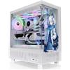 Thermaltake Visualizza 270 - SP Edition - Mid Tower - E -ATX - Pannello laterale con finestr