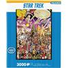 AQUARIUS Star Trek Puzzle (3000 Pezzi) - Licenza Ufficiale Merchandise & Collectibles - Riflesso 0 - Precisione Per - Praticamente Nessuna Polvere - 32 x 45 Inches