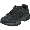 Skechers Afterburn M. Fit Fashion - Sneakers da uomo, Nero/carbone, 12 X-Wide