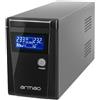 Armac Gruppo di continuita' Armac UPS 650VA 12V Nero [O/650F/LCD]