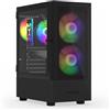 KRUX Case Krux Vako Rgb Midi Tower/mini ITX/Micro ATX/ATX/Nero [KRX0132]