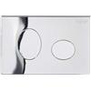 Pucciplast Pucci Placca di comando Eco Ellisse Cromo Lucido | 80130552