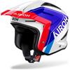 Airoh casco trial Trr 2 Hunt - Blu/Rosso lucido