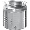 Roccobimbo Fusto modello Olivari per olio 15 LT in acciaio inox senza rubinetto di Roccobimbo