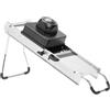 EVA COLLECTION Mandolina inox Professionale cm 40x12,5 con 7 Lame Eva