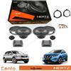 Hertz Evotuning Kit 4 Casse Altoparlanti Hertz CK 165 Linea Cento Anteriori per Nissan Qashqai
