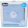 Chicco Quadrato Spugna Neonato Blu 0+ 1 pz