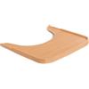 hauck Alpha Wooden Tray, Marrone Naturale - Vassoio in Legno Compatibile con Seggiolone Pappa Alpha+ e Beta+ per Bambini 6-36 Mesi, con Bordo Rialzato e Cert. FSC®