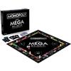 Winning Moves Mega Monopoly Black Edition - Gioco da Tavolo per 6 Giocatori, Età 8+