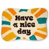 WD LifeStyle Tappeto Colorato e Vivace Decoro Have a Nice Day 65 x 47,5 Cm Multicolor