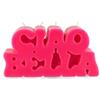 WD LifeStyle Candela Profumata Decoro Ciao Bella 19,8 x 4,8 x 9,8 Cm Paraffina Frutto del Drago e Pompelmo