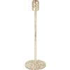 Bizzotto Portacandela di Natale Handley H 26 Cm D 8,5 Cm Metallo Argento