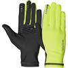 GripGrab Insulator 2 Primavera Autunno Guanti di transizione Sottile Dito Lungo Ciclismo Guanti Invernali, Giallo Hi-Vis, XL, 108408017
