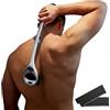 Bakblade SilverBak - Rasoi da uomo 2.0: rasoio per capelli fai da te, tecnologia lama di sicurezza e manico ergonomico, rasatura a secco e bagnato (lame extra incluse) Bakblade 2.0 SilverBak