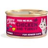 Edgard & Cooper Edgard&Cooper Senior Pollo e Tacchino 85g umido gatto