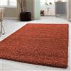 Carpetsale24 Shaggy Tappeto Salotto Moderno 240 x 340 cm Terracotta - Tappeto per scendiletto Camera da Letto, Cucina y Soggiorno - Tappeto Fluffy y Morbido, Monocromatico, facile manutenzione