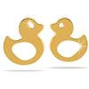 Mast Industria Italiana MJ POST 489 ORECCHINO DEFINITIVO MEDICAL JEWELS PAPERELLA ORO