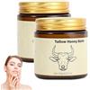 ZLHHRZJX Crema viso di sebo di manzo con incenso, balsamo contro la secchezza, crema idratante di sebo di manzo e balsamo di miele, crema viso idratante quotidiana, crema multiuso viso (2 PCS)