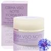 Lylla cosmetics® Crema viso notte fiordaliso - Trattamento rigenerante notturno