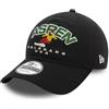 New Era 9Twenty Strapback Washed Cap - Aspen, Nero , Taglia unica