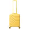 Totto - Valigia Trolley da Cabina, Modello Bazy+, 39,5 x 54,5 x 22,5 cm, 39 L, Espandibile, Resistenza agli Urti, Ruote 360º, Maniglia Telescopica, Cinghie Interne, Lucchetto TSA, Colore Super Lemon