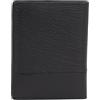 Calvin Klein Uomo Portafoglio Porta Tessere Borsello Subtle Mix Bifold in Pelle, Nero (Black Grain/Smooth), Taglia Unica