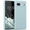 kwmobile Cover per Google Pixel 6a Custodia - Back Case per Smartphone in Silicone TPU - Protezione Gommata - menta freddo