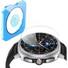 Lemxiee Pellicola Vetro Temperato per Samsung Galaxy Watch 8 Classic 46mm [2 Pezzi] HD Pellicola Schermo