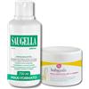Saugella Kit Nascita, Set Mamma e Bambino, Include 1 Saugella Attiva 750ml e 1 Babygella Pasta Protettiva 150ml