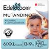 Edelbloom Premium 80 mutandine per pannolini, taglia 6 (13 - 19 kg), ultra assorbenti e traspiranti, ipoallergeniche, extra morbide e delicate per neonati, dermatologicamente testate, protezione