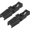 Hoite 2 pezzi di clip di fissaggio in gomma per braccio tergicristallo anteriore compatibili con Land Rover Discovery 2 Td5 1998-2004, compatibile con Range Rover L322 2002-2012 DKW100020