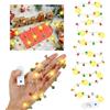 MUSUNIA Luci fatate per gnomi in miniatura a LED, accessori per gnomi da 2 m, accessori per luci fatate in miniatura per casa delle bambole per decorazioni natalizie,regalo per bambini