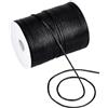 PH PandaHall 130m Cordoncino in Raso di Nylon 3mm Cordoncino di Raso Nero Rocchetto di Filo per Braccialetti Fai Da Te Intrecciati Gioielli Artigianali Creazione di Nodi Cinesi