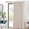 MRTREES Tende Termiche Oscuranti per Interni Moderne, Tenda Beige Termica Isolante Fonoassorbente, Tende Coprenti con Occhielli per Camera da Letto Soggiorno 300x210 CM, 1 Pezzo