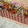 VaryFloral 10 Pezzi Fiori Finti Piante Finte da Esterno 5 Colori Fiori Finti Plastica Realistico piante finte da interno per cimitero Resistente ai Raggi UV Decorazioni Autunnali Cimitero Giardino