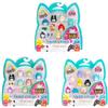 REI TOYS Squish a Longs Pack 8 Personaggi e 2 Accessori Assortiti