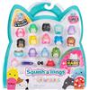 REI TOYS Squish a Longs Pack 14 Personaggi e 4 Accessori Assortiti