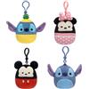 REI TOYS Squishmallows Disney Clip On 10 cm Modelli Assortiti