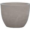 Siena Garden Bristol - Vaso per Piante, Colore: Tortora