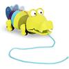 B. toys - Scodinzolamenti - Snappity Scott - Spingere o tirare il coccodrillo - Giocattolo Croc da passeggio con corda - Giocattolo per bambini e ragazzi - 18 mesi +