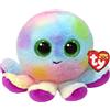 TY Beanie Boos - Bubbles il Polipo con Occhi Verdi Grandi e Glitter, il Peluche con gli Occhi Grandi Scintillanti - 15 Cm - T37360